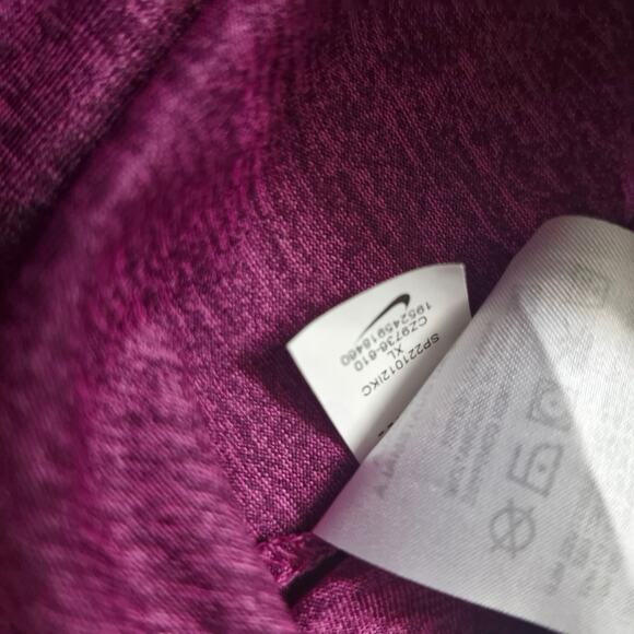 Nike Dri-Fit Men’s Purple Short Sleeve T-Shirt Size XL - Picture 5 of 8